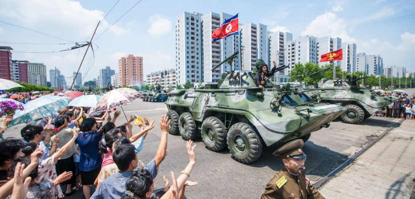 North Korea military parade July 2013