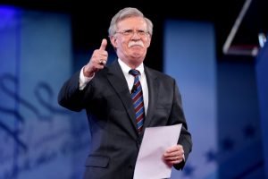 John R. Bolton speaking at the 2017 Conservative Political Action Conference (CPAC) in National Harbor, Maryland.