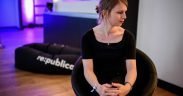 Interview with Chelsea Manning, Berlin Photo: Gregor Fischer/re:publica