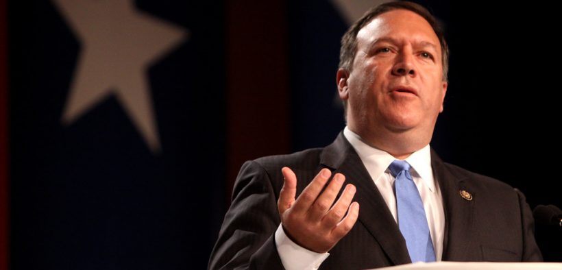 (Mike Pompeo speaking at the Values Voter Summit in Washington, DC in 2011. Photo: Gage Skidmore)