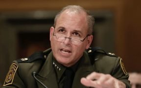 U.S. Border Patrol Chief Mark Morgan testifies before the Senate Committee on Homeland Security & Governmental Affairs in a hearing entitled “Initial Observations of the New Leadership at the U.S. Border Patrol” in the Dirksen Senate Building in Washington, D.C., November 30, 2016. U.S. Customs and Border Protection Photo by Glenn Fawcett