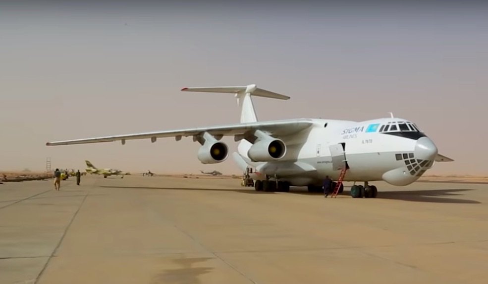Libya cargo plane