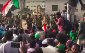 Security forces moved in against Sudanese protesters who've been demanding an end to military rule.