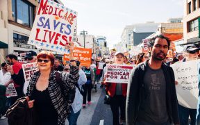 Los Angeles Medicare for All Rally, 2017. (Photo: Molly Adams)