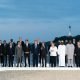 President Donald J. Trump joins the G7 Leadership and Extended G7 members as they pose for the “family photo” at the G7 Extended Partners Program Sunday evening, Aug. 25, 2019, at the Hotel du Palais Biarritz, site of the G7 Summit in Biarritz, France. (Official White House Photo by Andrea Hanks)