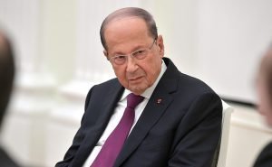 President of the Lebanese Republic Michel Aoun.