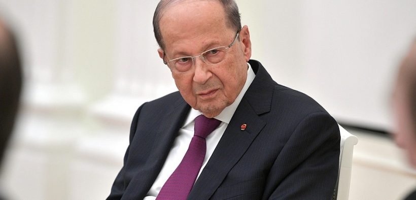 President of the Lebanese Republic Michel Aoun.