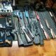 Cache of weapons seized by the Argentine Ministry of Security June 26, 2019. (Photo: Argentine Ministry of Security)