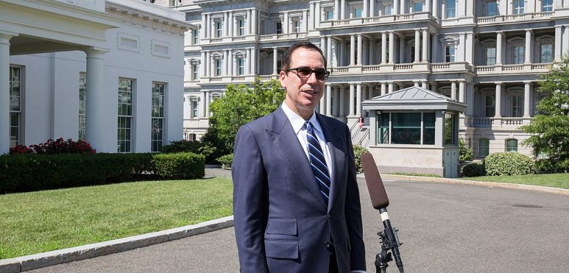 Secretary of the Treasury Steven Mnuchin (Official White House Photo by Ricky Harris)