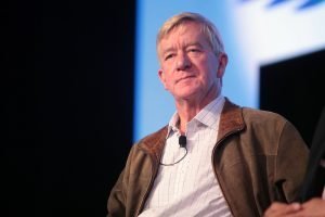 Former Governor William Weld of Massachusetts speaking at the 2016 FreedomFest at Planet Hollywood in Las Vegas, Nevada.