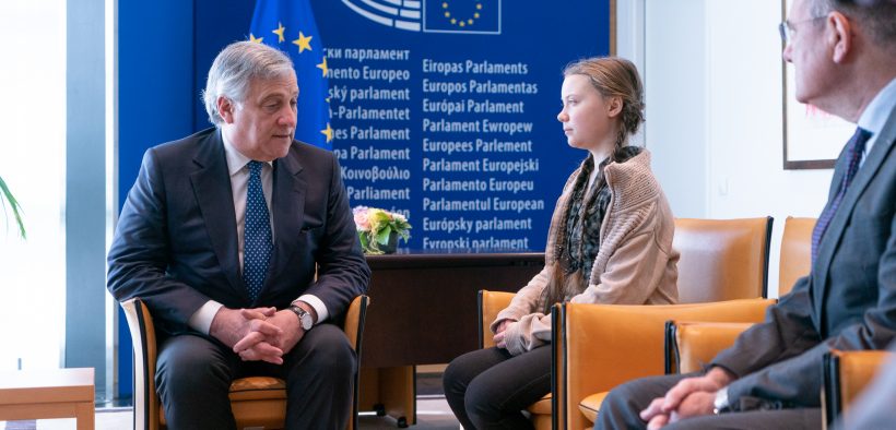 Teen titan: 16-year-old climate activist Greta Thunberg met with EU officials and members of the European Parliament on April 16, 2019, in Strasbourg, where making an impassioned plea to save the planet. “If our house was falling apart our leaders wouldn’t go on like we do today,” she said. “If our house was falling apart, you wouldn’t hold three emergency Brexit summits and no emergency summit regarding the breakdown of the climate and the environment.” Credit: European Parliament / Flickr