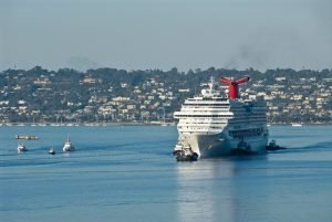 Carnival Cruise Ship Splendor Arrives at Port of San Diego