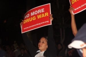 Rally & Concert to End the War on Drugs - MacArthur Park, Los Angeles. November 3, 2011.