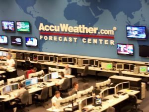 AccuWeather Forecast Center.