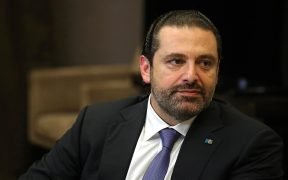 Prime Minister of Lebanon Saad Hariri.
