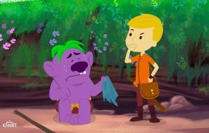 Based on wildly popular children’s book by Daniel Errico “The Bravest Knight Who Ever Lived,” the story chronicles a young pumpkin farmer’s adventure as he attempts to become the bravest knight who ever lived