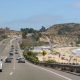 California State Route 1—Pacific Coast Highway — south-bound near Laguna Beach, in Orange County, Southern California.