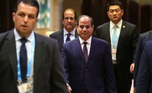 President of Egypt Abdel Fattah el-Sisi.