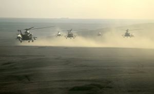 Commander-in-Chief of the Russian Armed Forces Vladimir Putin observed the final stage of the Tsentr-2015 strategic headquarters military exercises at the Donguzsky Test Ground in Orenburg Region.