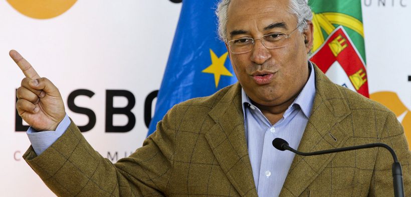 Antonio Costa in 2012 who was then the Mayor of Lisbon, Portugal.