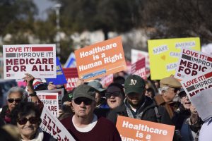 Medicare For All protest January 27, 2017.