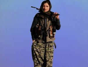 Kurdish YPG fighter.