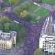 Tens of thousands of anti-Brexit protesters take to streets of London on October 19, 2019.