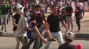 Over 20 Iraqi protesters were killed Friday during protests against the Iraqi government. (Photo: YouTube)