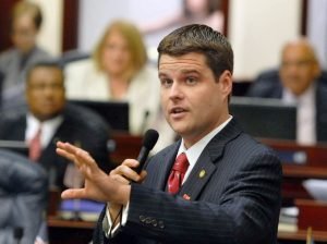 2013 photo of Rep. Matt Gaetz