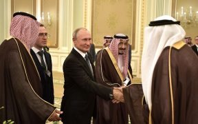 Riyadh hosted talks between the President of Russia and King Salman bin Abdulaziz Al Saud of Saudi Arabia