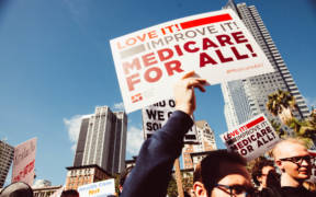Los Angles Medicare For All Rally, February 2017. (Photo: Molly Adams)