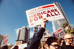 Los Angles Medicare For All Rally, February 2017. (Photo: Molly Adams)