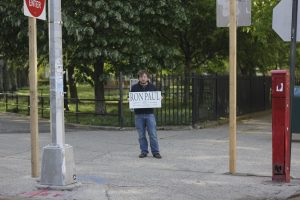 If NYC passes ranked choice voting, it could change the political landscape for lesser-known candidates like Ron Paul. Republican Primary Day, Greenpoint, Brooklyn. April, 2012. (Photo: Timothy Krause)