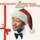Cover photo of John Legend's Legendary Christmas album which features a remake of the holiday classic, Baby it's Cold Outside, with guest singer Kelly Clarkson.