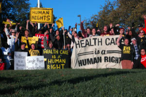 Health care march in 2013. (Photo: United Workers)