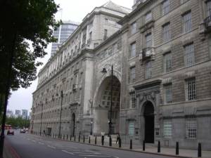 The Thames House in London, UK is home to the MI5. (Photo: Cnbrb)