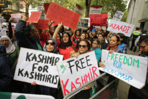 National demonstration for Kashmir at the Indian High Commission, London 10th August 2019.