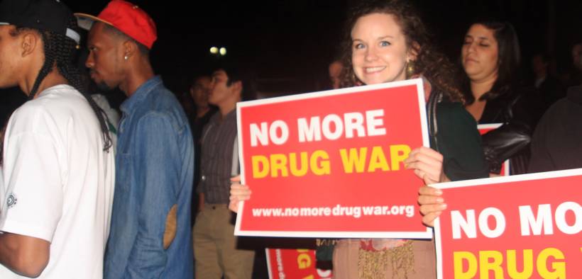 Rally & Concert to End the War on Drugs - MacArthur Park, Los Angeles. November 3, 2011.