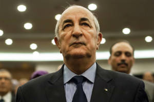 Abdelmadjid Tebboune won Algeria's presidential election on Thursday but protesters are calling it a sham election.