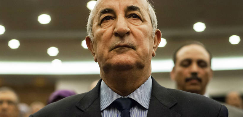 Abdelmadjid Tebboune won Algeria's presidential election on Thursday but protesters are calling it a sham election.