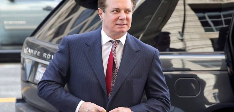 Former Trump campaign manager Paul Manafort arrives for arraignment on charges of witness tampering, at U.S. District Court in Washington, June 15, 2018.
