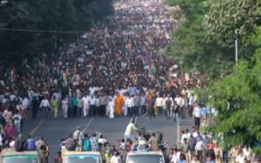 Mass protest in India over a new citizenship law many see as discriminatory. (Photo: YouTube)