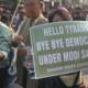 Protest in India over India's new citizenship law that discriminates against Muslims. (Photo: YouTube)