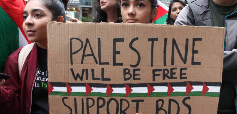 New York City rally protests 70 years of Nakba and supports Great Return March