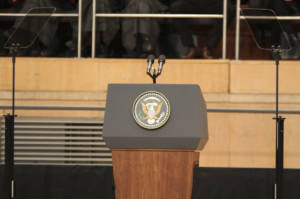 empty podium