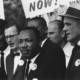 Marin Luther King Jr at the 1963 Civil Rights March in Washington, D.C.