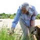 Jane Goodall enjoying a wetland walk with friend