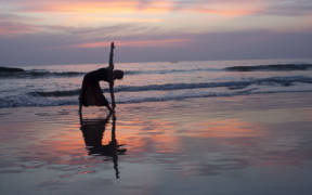 Yoga at Sunset