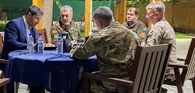 Leaders discuss the security situation in Afghanistan