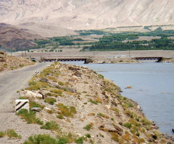 Afghan Tajikistan Border panoramio